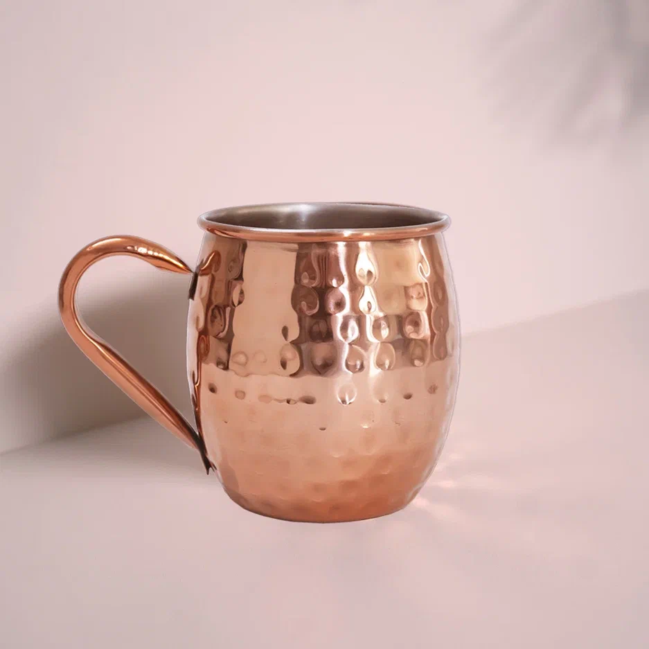 Чеканная медная кружка 450 мл. Moscow Mule